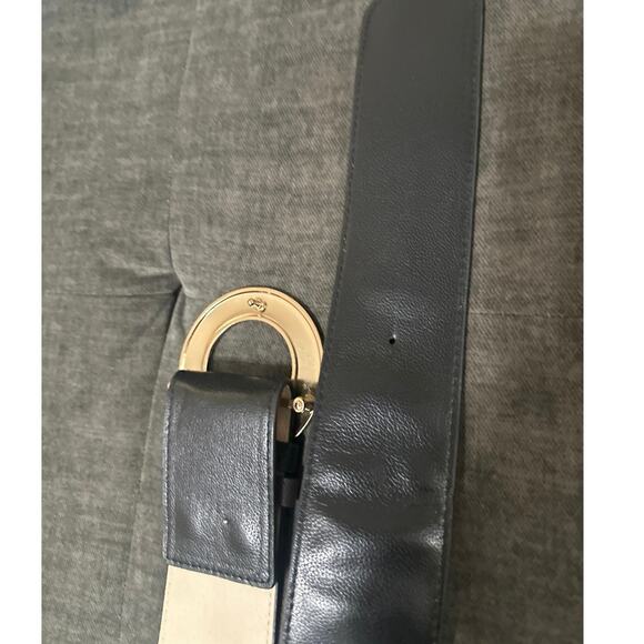 Ruby Ribbon Black Stretch Belt is designed to adjust from large to XL NWT - Picture 3 of 8